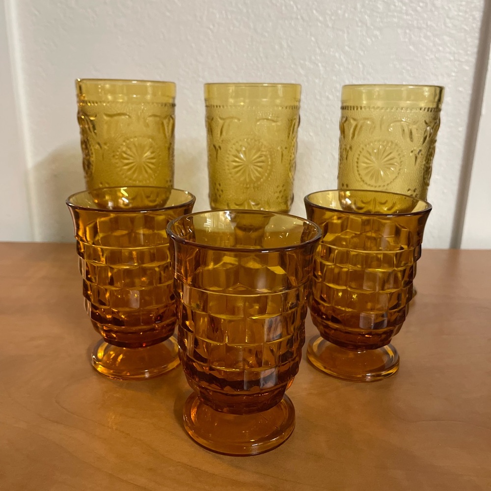 Amber Glasses
